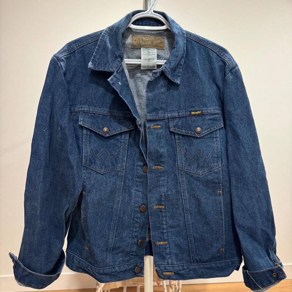 WRANGLER jeans jacket (M)